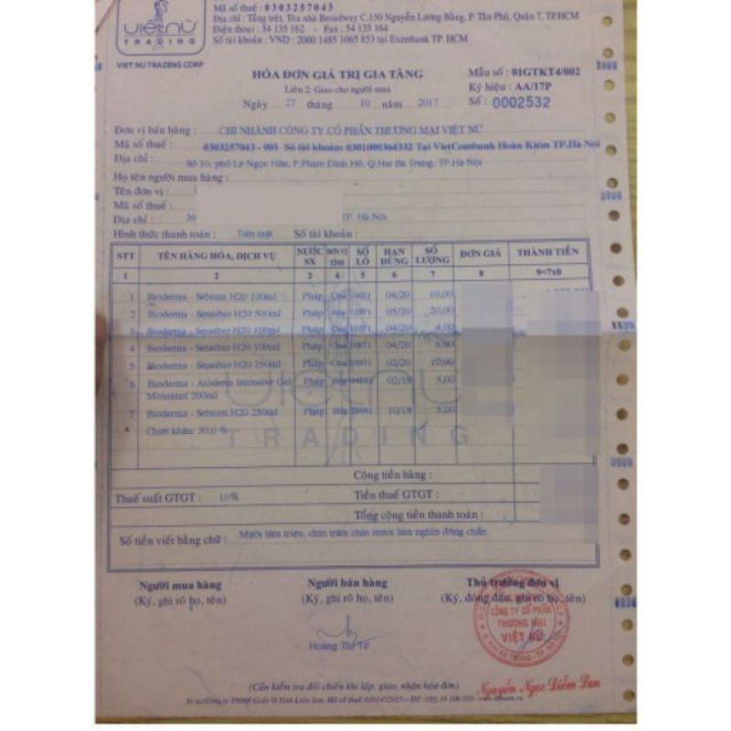 ✔️  Toner - Nước hoa hồng Bioderma Hydrabio 250ml