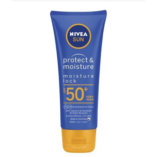 KEM CHỐNG NẮNG Nivea Sun SPF 50+ Protect & Moisture 100ml