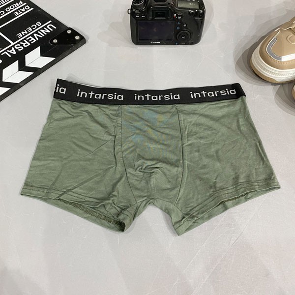 Quần Lót Nam Sịp Đùi Chất Cotton Cao Cấp Co Giãn Thoáng Mát Cạp Và Màu Ngẫu Nhiên