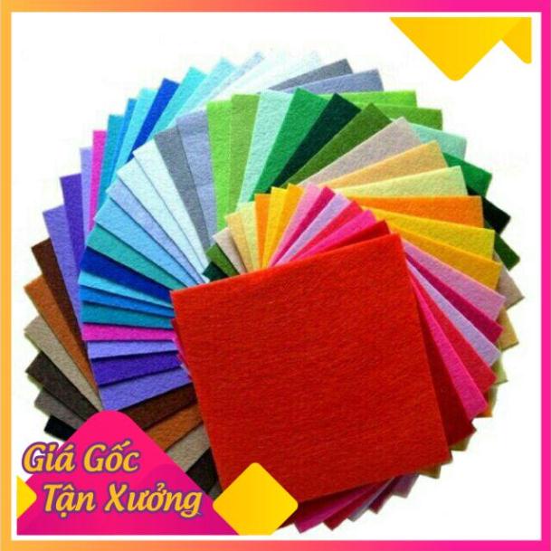 Vải dạ nỉ làm đồ handmade 30*30cm - MỘC XINH