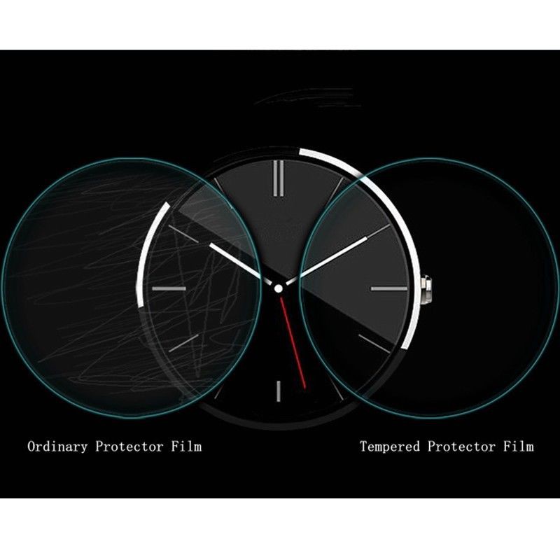1 Kính Cường Lực Tròn Bảo Vệ Màn Hình Cho Đồng Hồ Thông Minh 23-27dg
