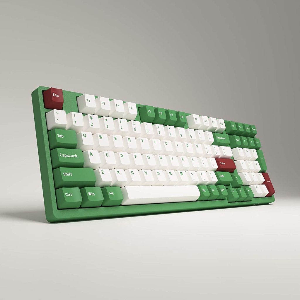 Bàn phím cơ AKKO 3098 DS Matcha Red Bean -Bảo Hành 12 Tháng