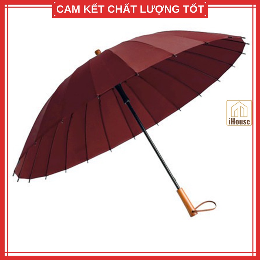 dù che mưa, Ô che nắng 24 nan kép cao cấp - dù UV hàng đẹp loại tốt, siêu chắc chắn, bền bỉ, chịu nắng gió mưa cực tốt