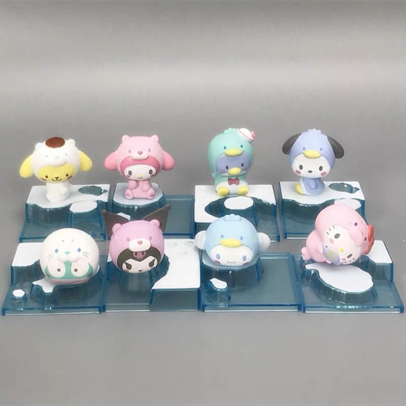 Mô Hình Dog Yugui PC Dog Melody Blind Box Búp bê trang trí để bàn làm bằng tay