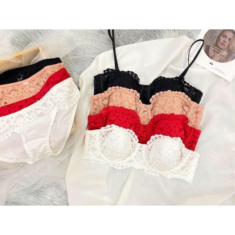 Bộ đồ lót mút mỏng có gọng