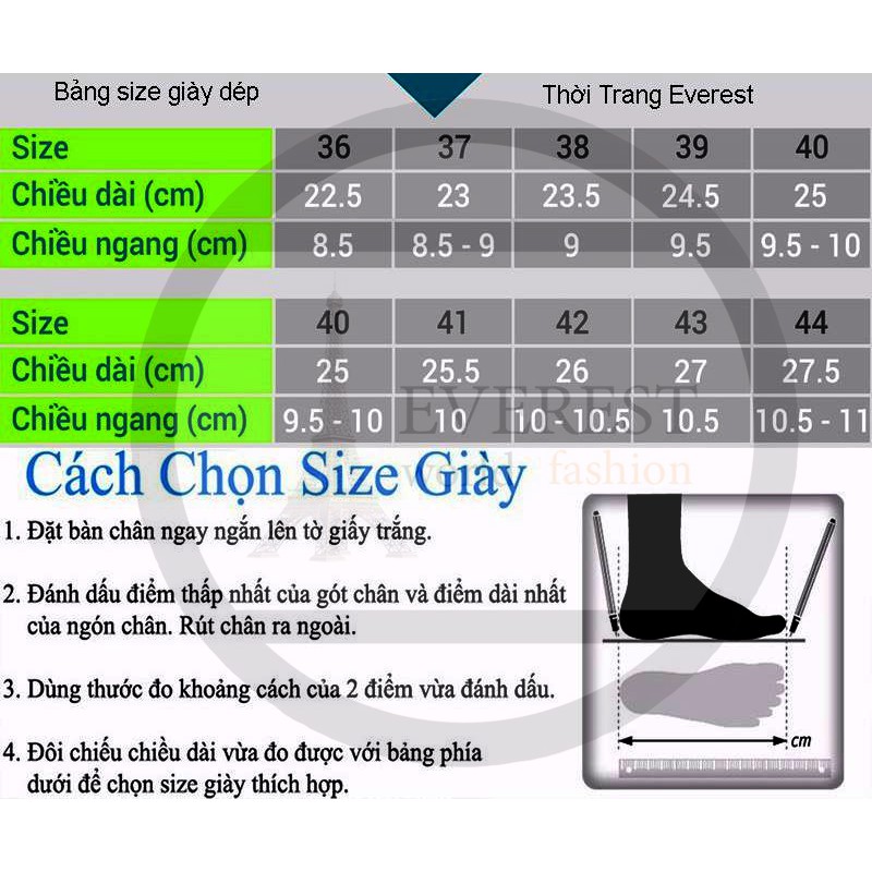 Giày sandal nam A765 cao cấp xuất khẩu thời trang Everest