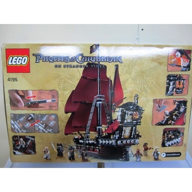 LEGO 4195 - Revenge Pirates Of The Caribbean -Tàu Sự Trả Thù Của Nữ Hoàng Anne