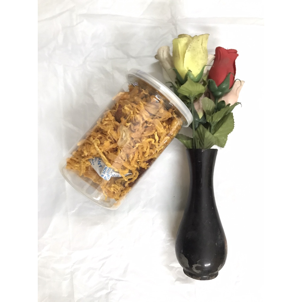 Khô gà xé sợi bơ tỏi loại hộp 200g shop 3AE đồ ăn vặt ngon bổ rẻ Hà Nội | BigBuy360 - bigbuy360.vn
