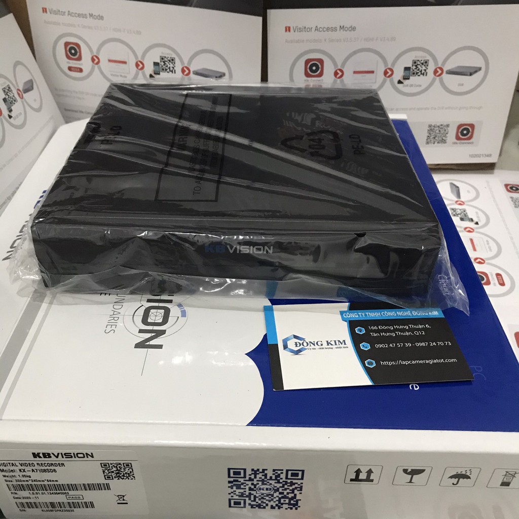 Đầu ghi hình 8 kênh 5 in 1 KBVISION KX-7108Ai Bảo Hành 24 Tháng