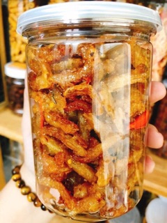 Cá cơm rim tỏi ớt hủ 250gram