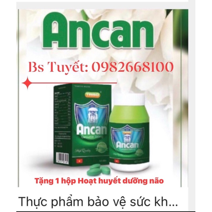 Ancan - Hỗ trợ điều trị u bướu, tăng sức đề kháng