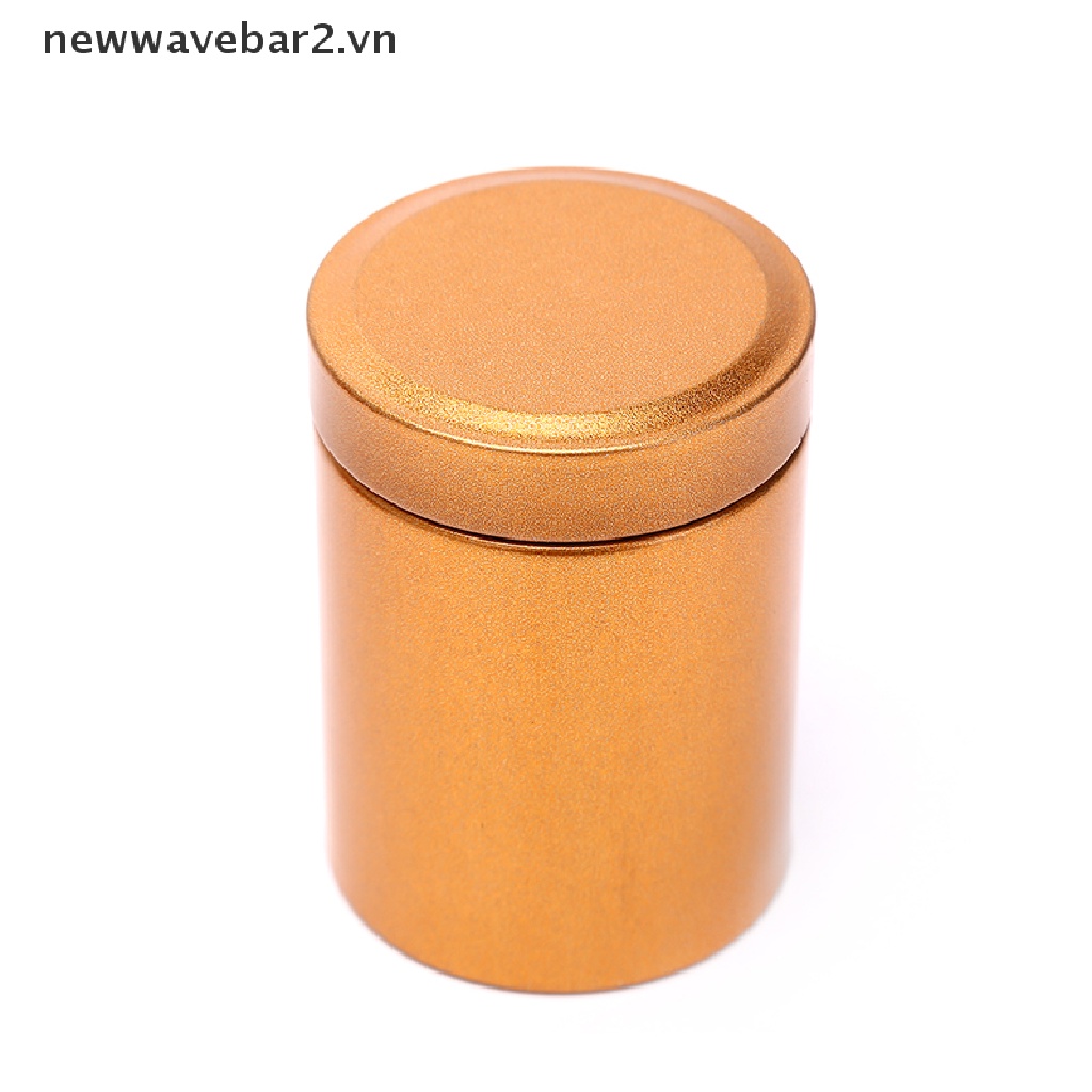 Bộ 2 Lọ Đựng Trà Bằng Nhôm Nhỏ Gọn Tiện Dụng