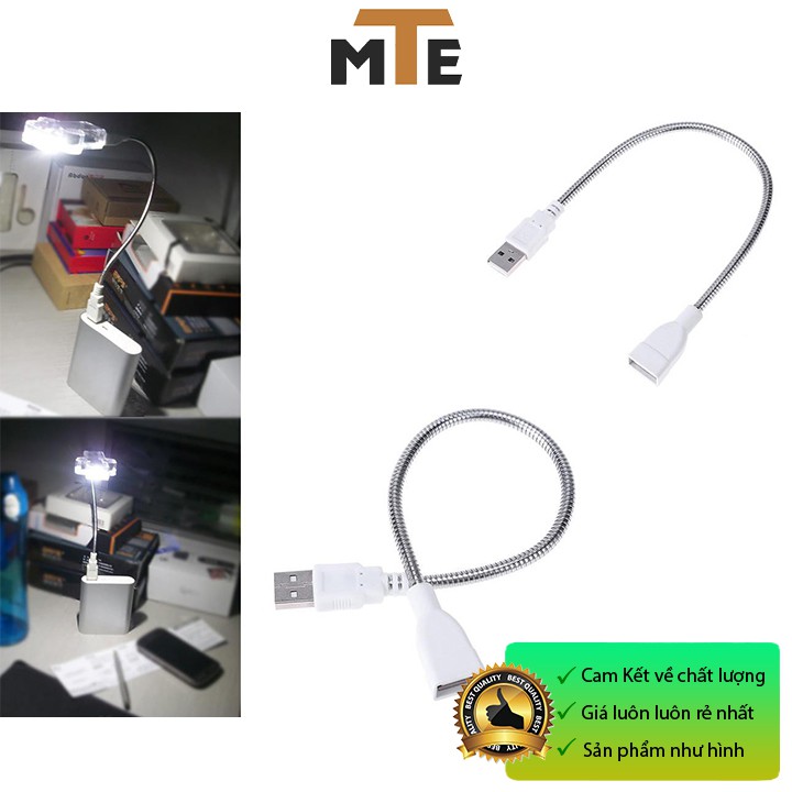 Dây USB nối dài uốn cong linh hoạt - cấp nguồn, sạc cổng USB tiện lợi