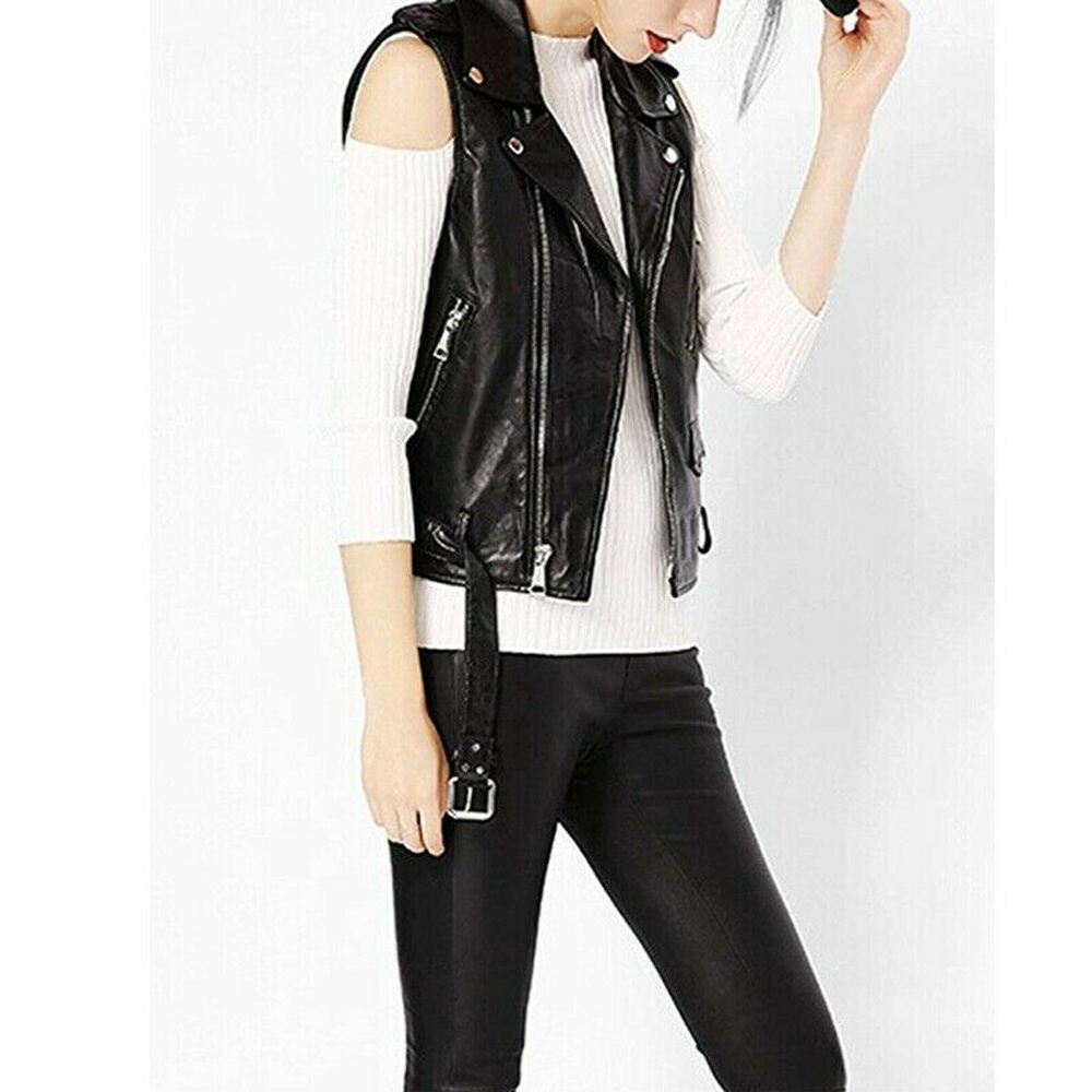 Áo Khoác Ghi Lê Giả Da Thời Trang Nữ | BigBuy360 - bigbuy360.vn