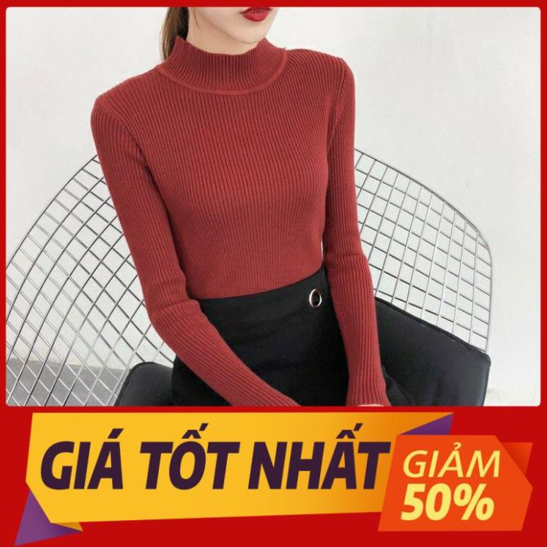 ÁO LEN TĂM NỮ CỔ 3 PHÂN HÀNG ĐẸP LOẠI 1