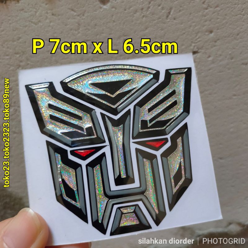 Transformers Sticker Dán Trang Trí Hình Transformer Độc Đáo