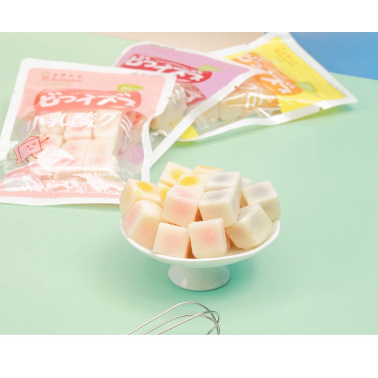 Combo 500g Kẹo dẻo trái cây tổng hợp / Kẹo dẻo sữa chua nhân hoa quả ăn hoài không ngán