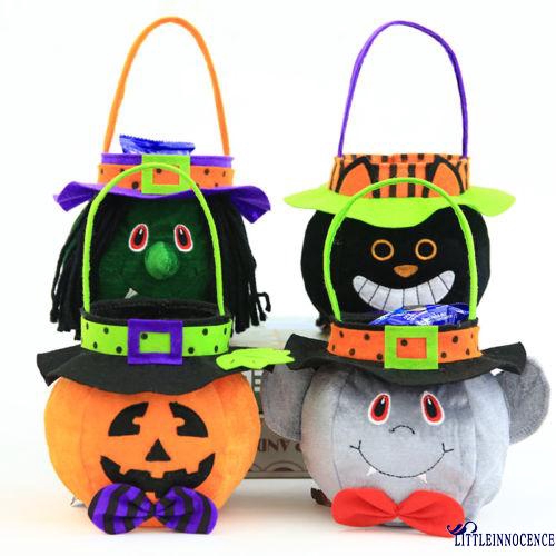 Túi đựng kẹo Halloween nhiều hình dạng DIY