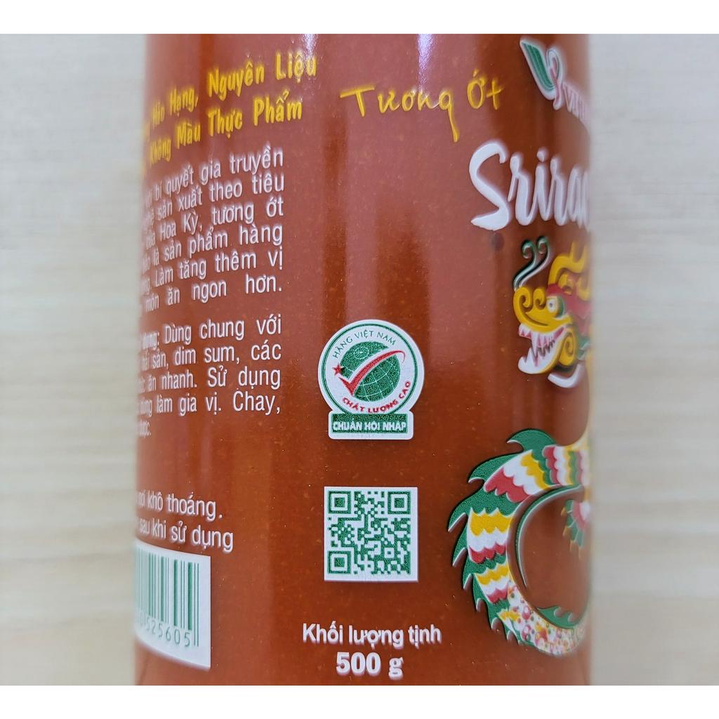 [THÙNG 12 chai x 500g] TƯƠNG ỚT SRIRACHA [VN] VỊ HẢO Sriracha Chilli Sauce
