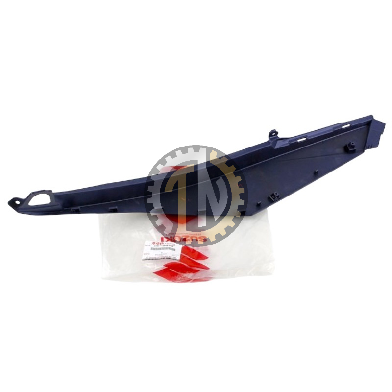 Ốp sườn bụng sau Satria - Raider Fi màu xanh nhám chính hãng Suzuki