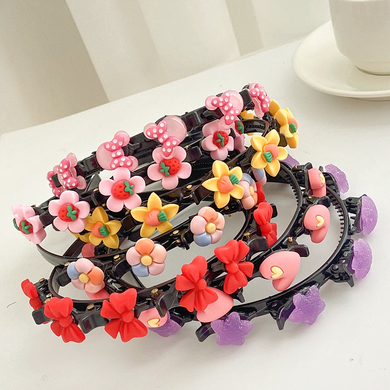 Băng đô trẻ em Kẹp tóc phụ kiện phong cách Hàn Quốc Băng đô hoạt hình dễ thương