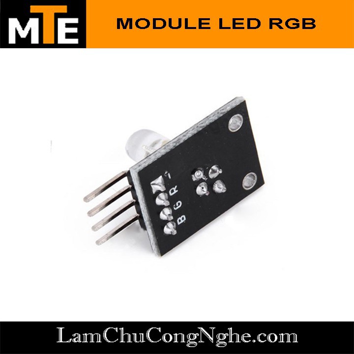Mới! Module led siêu sáng trong RGB 4 chân 5mm - Module arduino