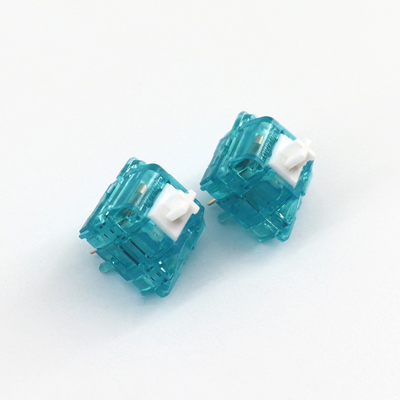 Công Tắc Lò Xo Mở Rộng Bàn Phím Cơ 5 pin Màu Xanh Bạc Hà
