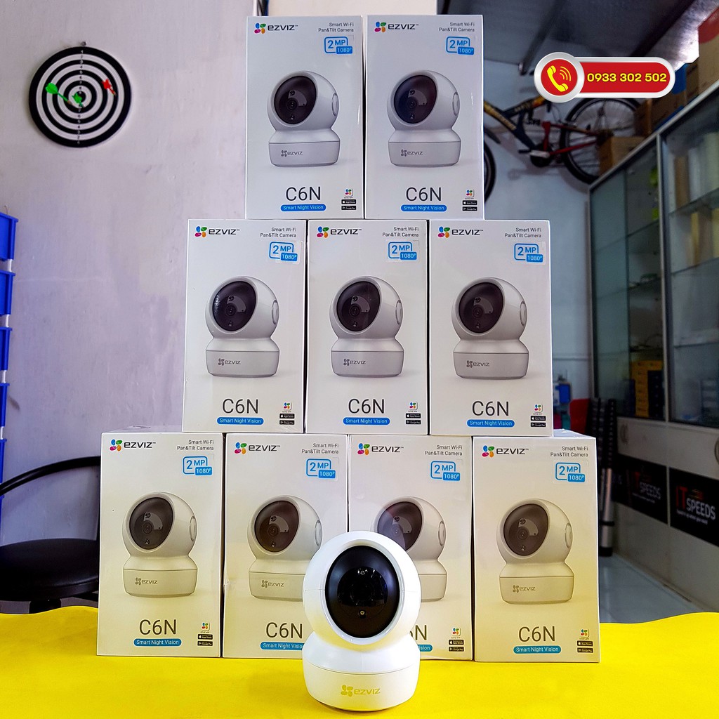 [CHÍNH HÃNG] Camera IP EZVIZ C6N 1080p 2.0 Megapixel - TẶNG THẺ NHỚ 32GB | BigBuy360 - bigbuy360.vn
