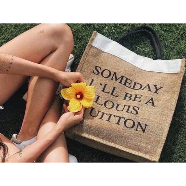Túi Cói Đi Biển LUHAZO Merci Someday Cực Hot Quảng Châu Chất Đẹp