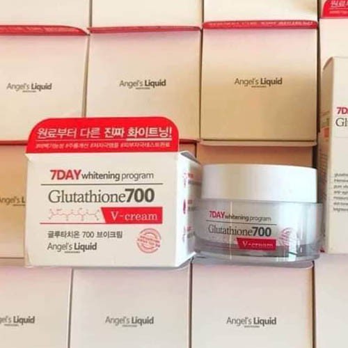 [50ML] Kem Dưỡng Da Angel's Liquid 7Day Whitening Program Glutathione 700 V-cream