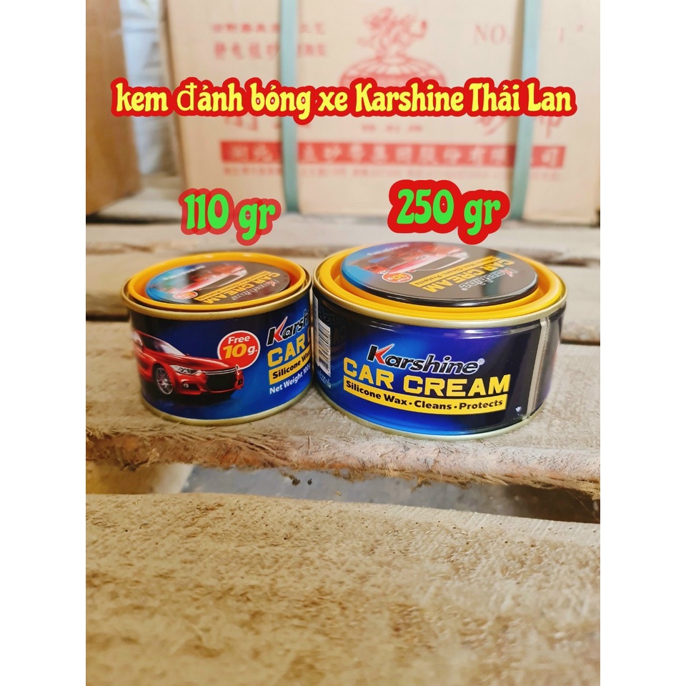 Kem đánh bóng sơn ô tô Karshine Car Cream