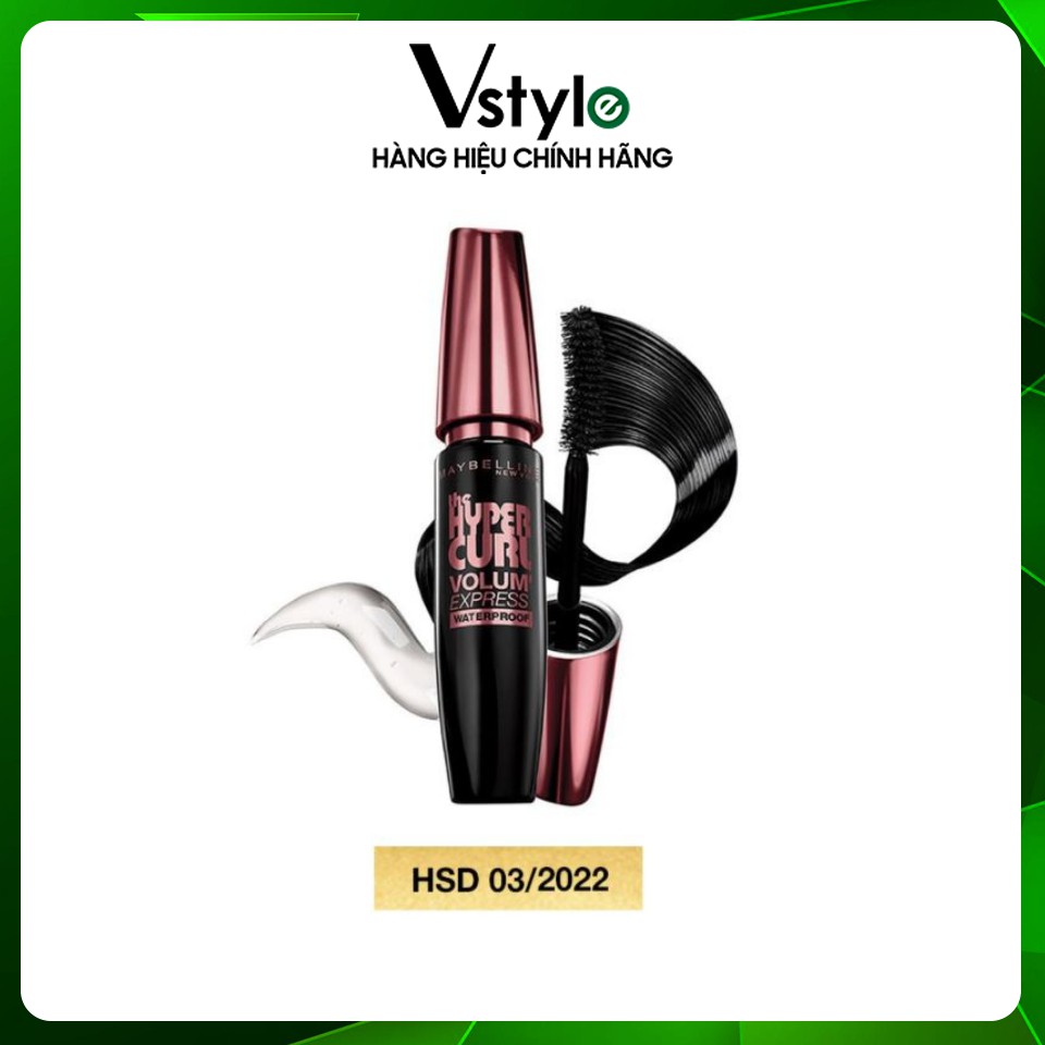 Mascara Làm Cong Mi Maybelline Hyper Curl Đen 9.2ml | BigBuy360 - bigbuy360.vn