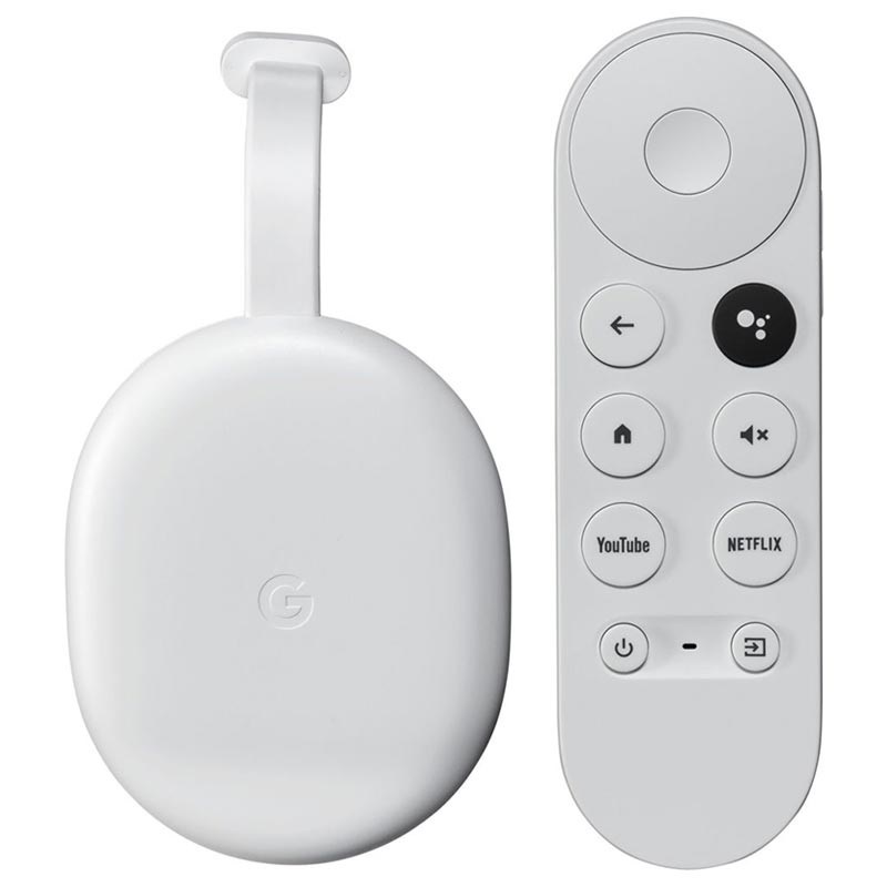 Google Chromecast with Google TV, chất lượng 4K/HD, HDR, ra lệnh Tiếng Việt, hàng chính hãng
