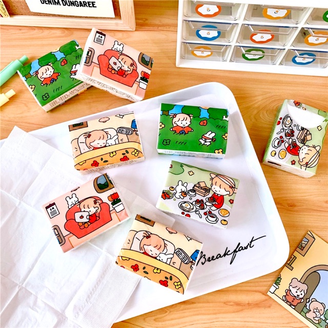 Khăn Giấy Mini Bỏ Túi Hình Siêu Dễ Thương Cực Kỳ Tiện Lợi
