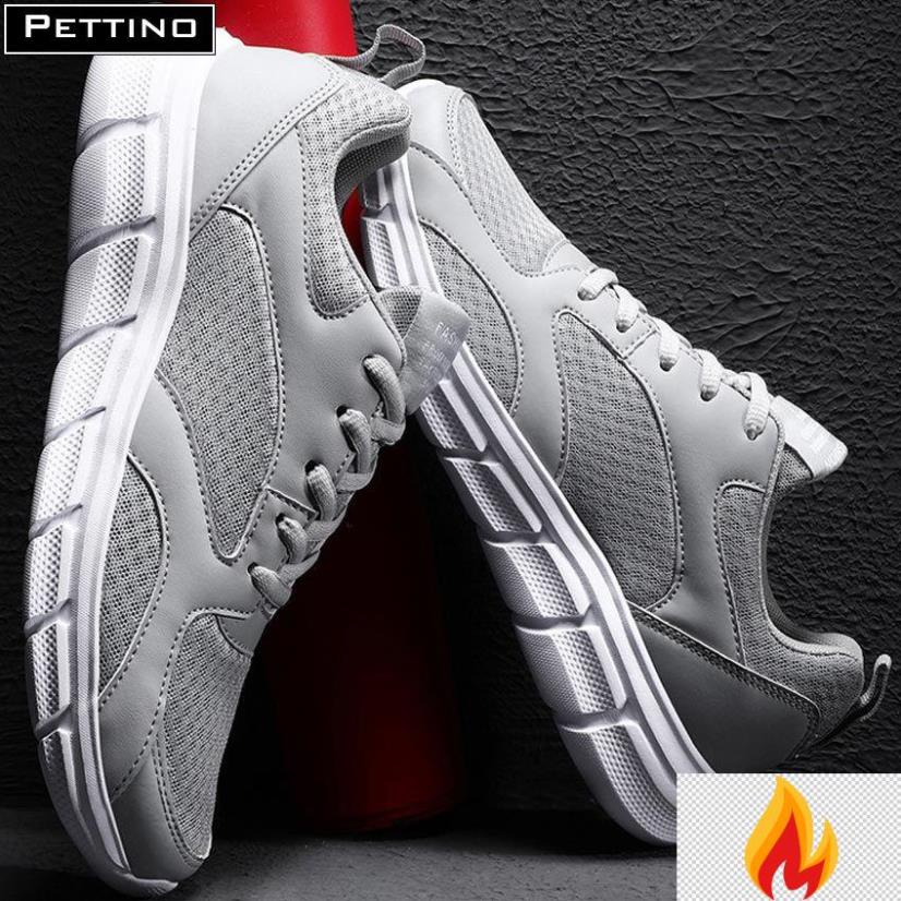 Giày sneaker nam siêu nhẹ đi bộ thoải mái êm chân cực thoáng khí, thời trang PETTINO-SD01 -KJ*&