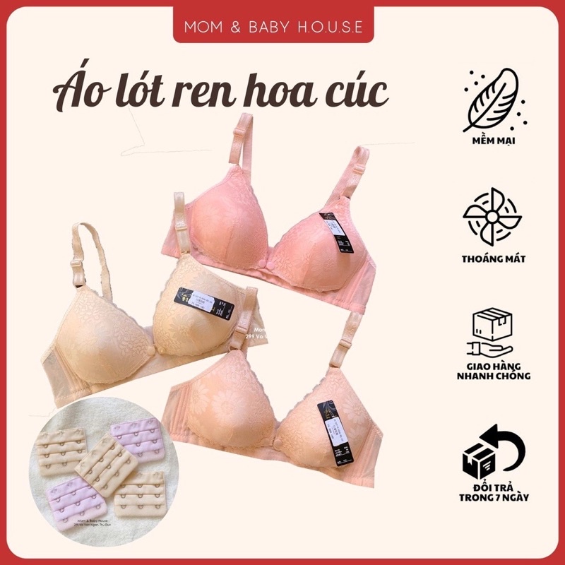 Áo lót bầu cho con bú co giãn 4 chiều nâng ngực chống chảy xệ AL137