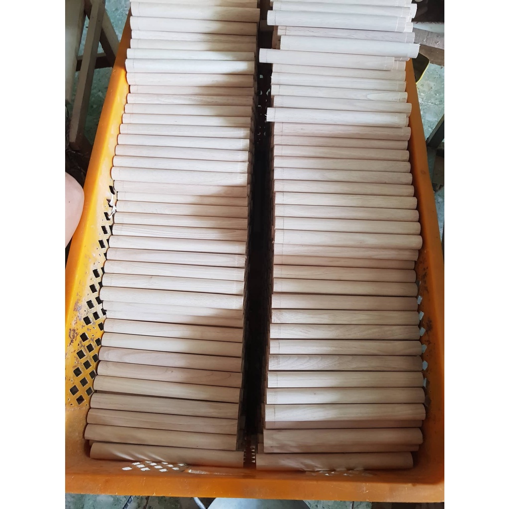 Thanh gỗ tròn dài 50cm  dùng decor,treo macrame