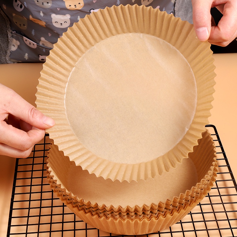 Set giấy lót nồi chiên không dầu dùng một lần an toàn tiện dụng