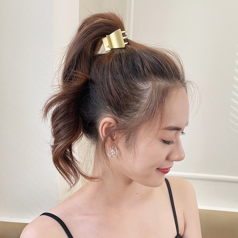 Kẹp tóc càng cua cỡ nhỏ nhiều mẫu thiết kế tùy chọn phong cách Hàn Quốc thời trang dành cho nữ