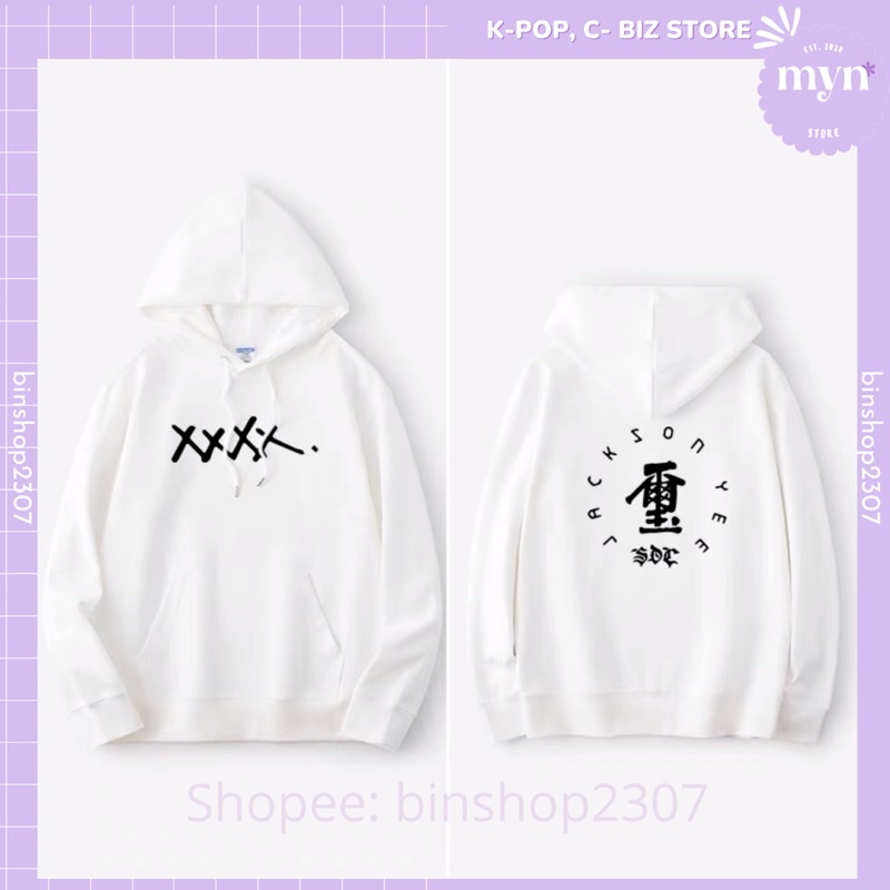  Áo Hoodie Dài Tay Jackson Yee - Dịch Dương Thiên Tỉ ( TFBOYS)