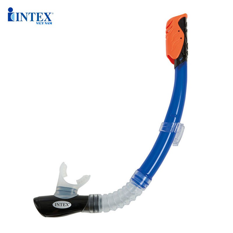 Ống thở cao cấp phần ngậm và gấp khúc bằng silicon mềm - Chất liệu PVC cao cấp,An toàn tuyệt đối - INTEX 55924