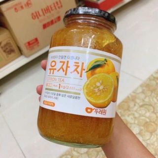 Mật ong chanh đào hàn quốc