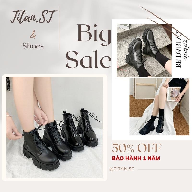 Giày Boot Nữ Boot Thời Trang Ôm Chân Hàn Quốc Dễ Phối Đồ Dành Cho Nữ TITAN STORE