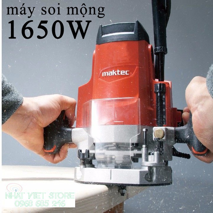 Máy phay soi mộng gỗ MAKTEC MT362 1650W .