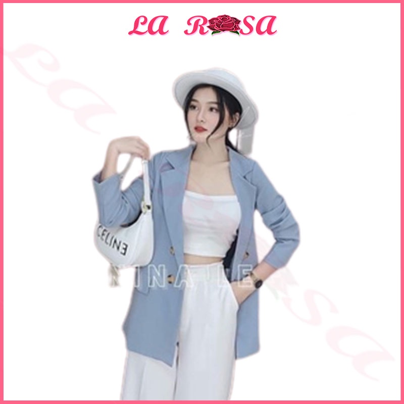 Áo Blazer 3 Màu 2 Lớp Chất Liệu Vải Tuyết Mưa Cao Cấp Mã 0519 - La Rosa | BigBuy360 - bigbuy360.vn