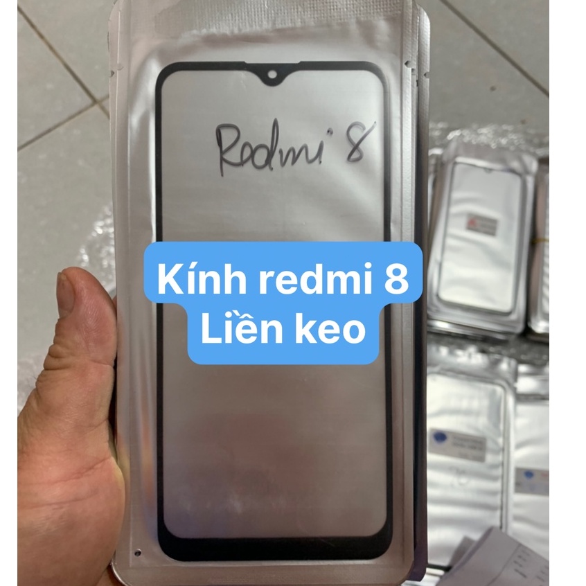 Kính Xiaomi Redmi 8 ( liền keo )