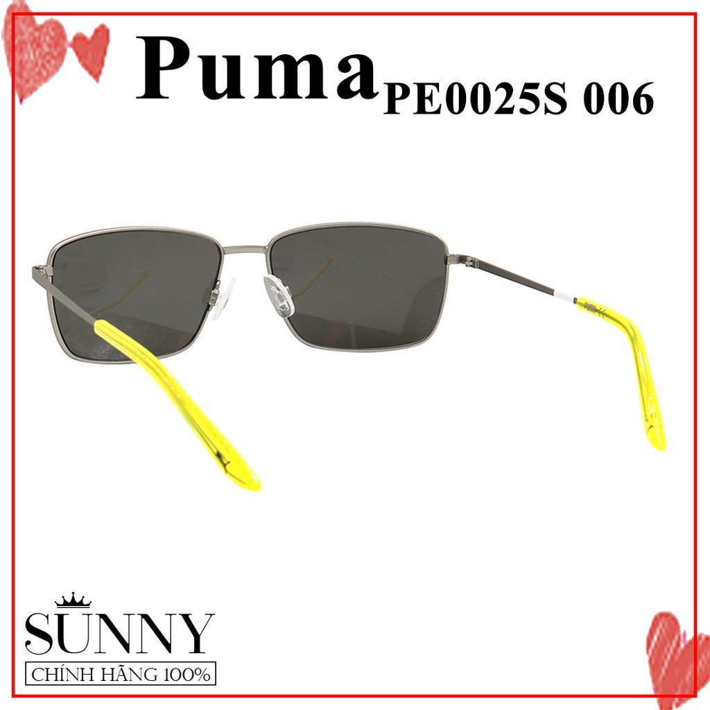 [Mã FARSBR241 giảm 15k đơn 0đ] kính mát Puma - chính hãng - PE0025S 005