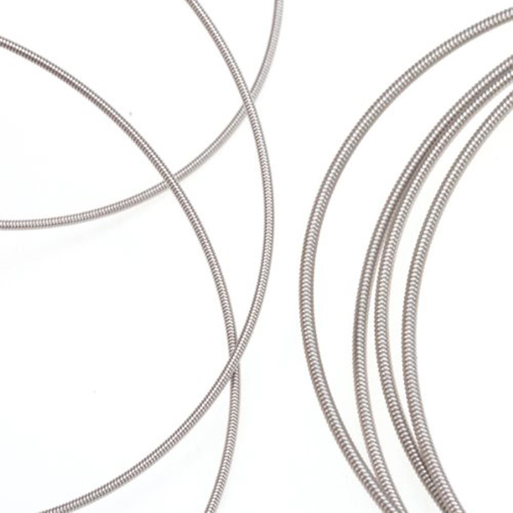 Set 4 dây đàn bằng thép đường kính 0.1 inch/0.08 inch/0.055 inch/0.04