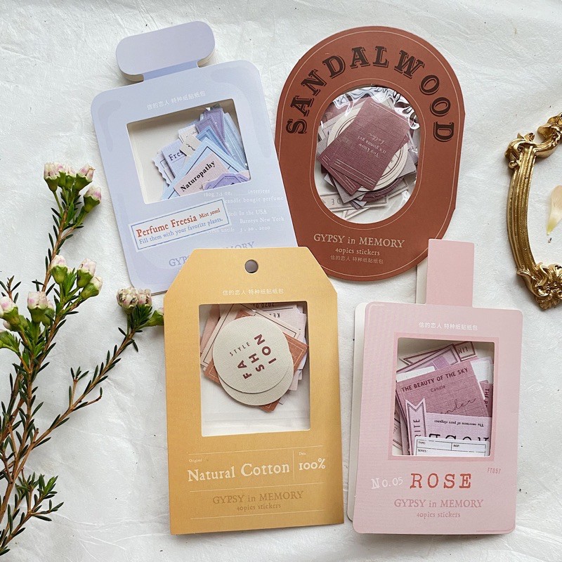 Sticker quote vintage