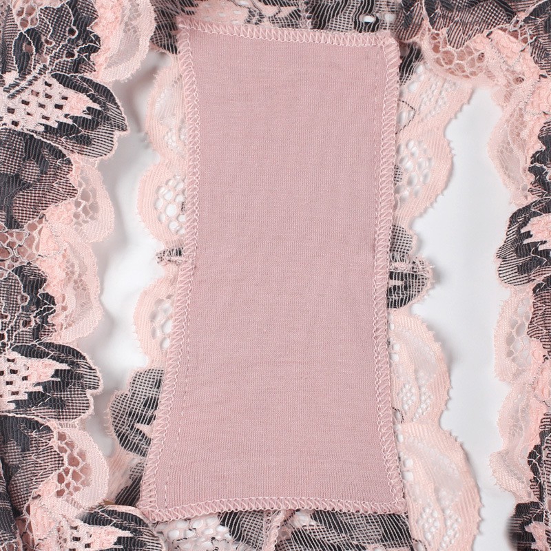 L-4XL Sexy Lace Mesh Flower Panties Plus Size High Waist Triangle Women Comfortable Underwea Briefs | BigBuy360 - bigbuy360.vn